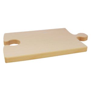 Playwood snijplank puzzelstuk beukenhout