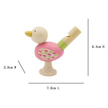 Playwood houten vogelfluitje