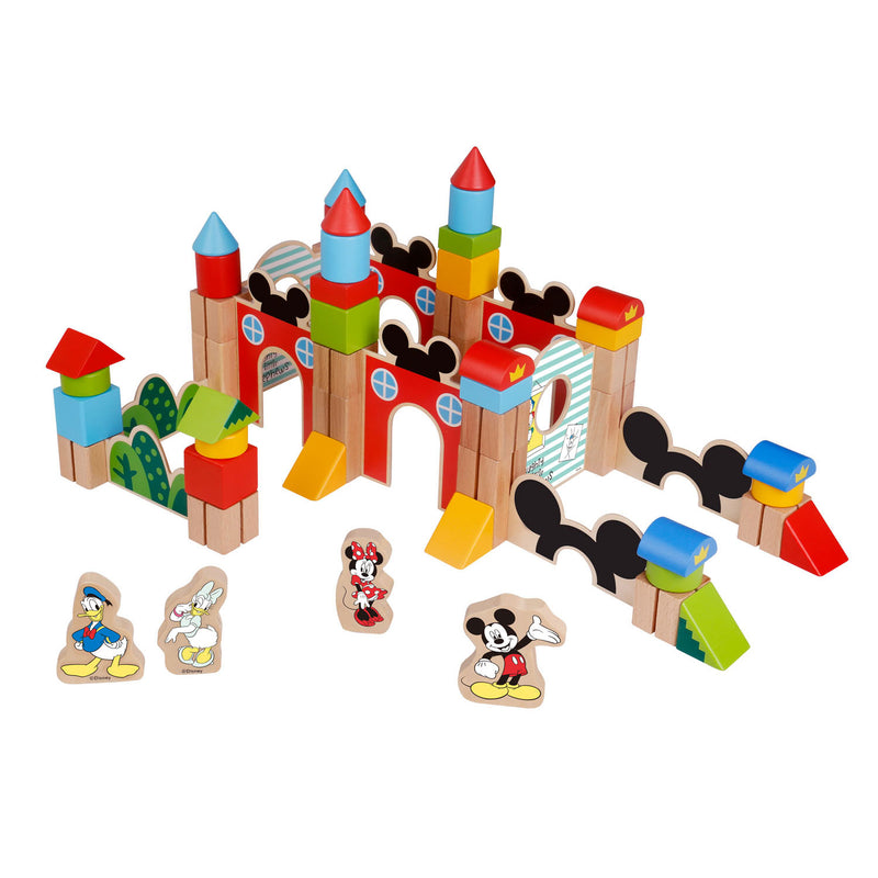 Load image into Gallery viewer, Disney Mickey Mouse Houten Blokken Set, 60dlg
