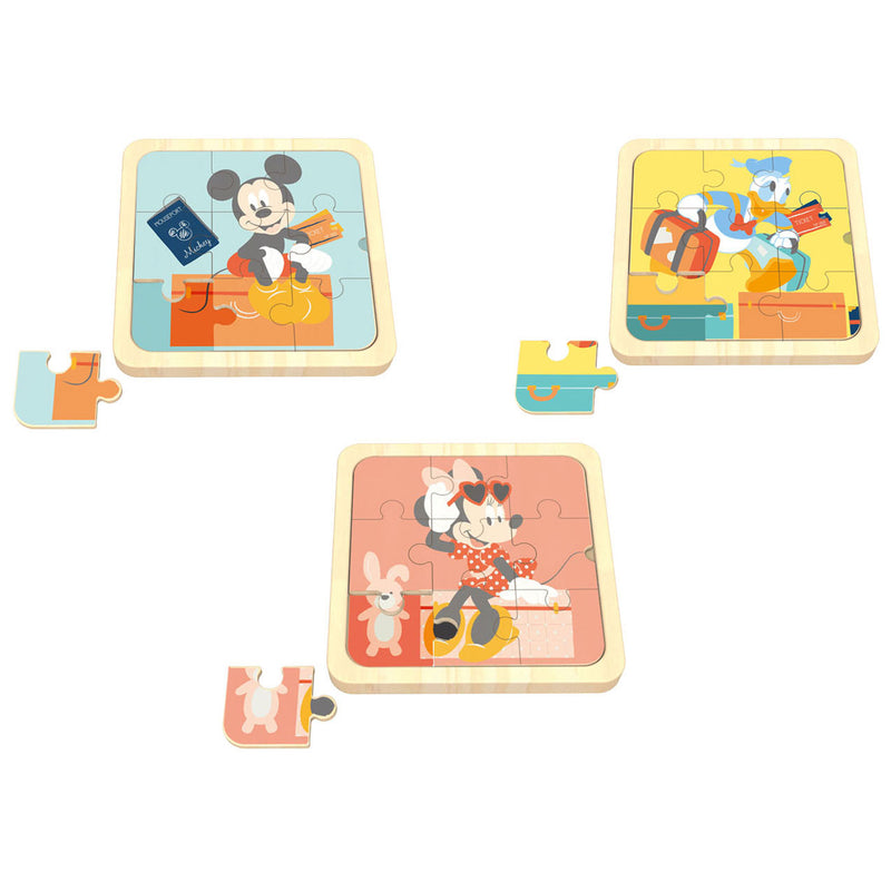 Load image into Gallery viewer, Disney houten mini puzzel 3in1
