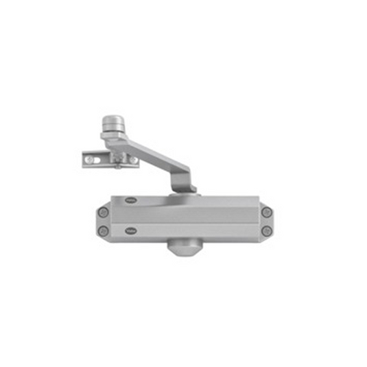 Yale 1067429 - deursluiter zilver kracht 2 3 4 max 1100mm, 80kg | 3 stuks
