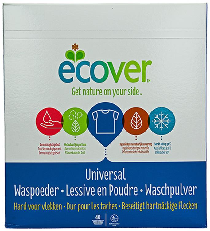 Load image into Gallery viewer, Ecover 1009801 - waspoeder universal 3kg 40 scoops | 3 stuks

