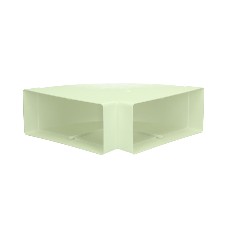Afbeelding laden in galerijviewer, Renson 1069272 - pvc hoekverbinding hor. 90° 7016 (220x90) (wit) | 3 stuks
