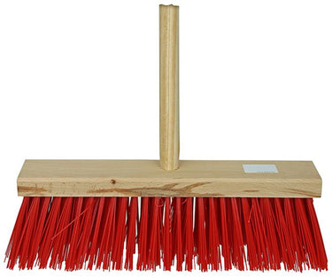 1009154 - pvc bezem 40cm gesteeld | 3 stuks