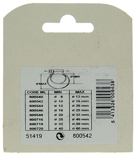 Mack 1015897 - 2 verzinkte spanringen kaart11x17mm | 10 stuks