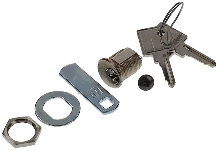 Load image into Gallery viewer, Mack 1015829 - brievenkastslot 16 mm | 5 stuks
