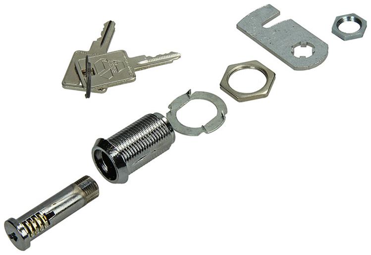 Afbeelding laden in galerijviewer, Mack 1013584 - 1 brievenkastslot verchroomd 32mm | 5 stuks
