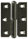 Mack 1013352 - 2 meubelpaumellen links vernikkeld h 50 x b 40 mm | 5 stuks