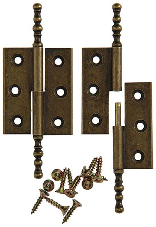 Load image into Gallery viewer, Mack 1013558 - 2 meubelpaumellen rechts verbronsd h 50 x b 40 mm | 5 stuks
