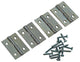 Mack 1013245 - 4 smalle scharnieren verzinkt h 25 x b 18 mm | 5 stuks