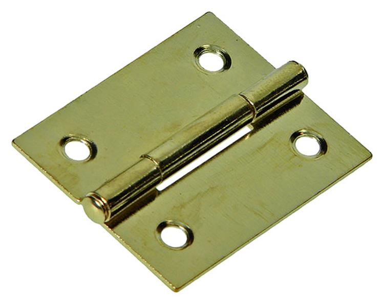 Afbeelding laden in galerijviewer, Mack 1013503 - 2 smalle scharnieren messing h 40 x b 32 mm | 5 stuks

