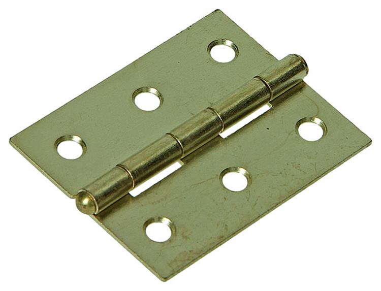 Afbeelding laden in galerijviewer, Mack 1013338 - 2 smalle scharnieren messing h 50 x b 30 mm | 5 stuks

