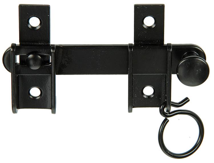 Load image into Gallery viewer, Mack 1013553 - 1 luiksluiting zwart geplast. 130mm | 3 stuks
