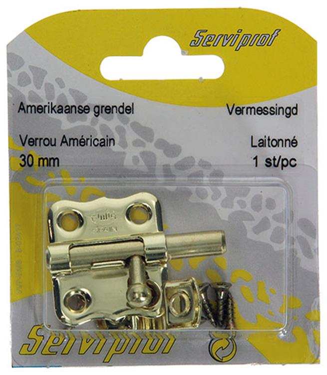Afbeelding laden in galerijviewer, Mack 1015934 - 1 amerikaanse grendel vermessingd a 30 - b 15 mm | 5 stuks
