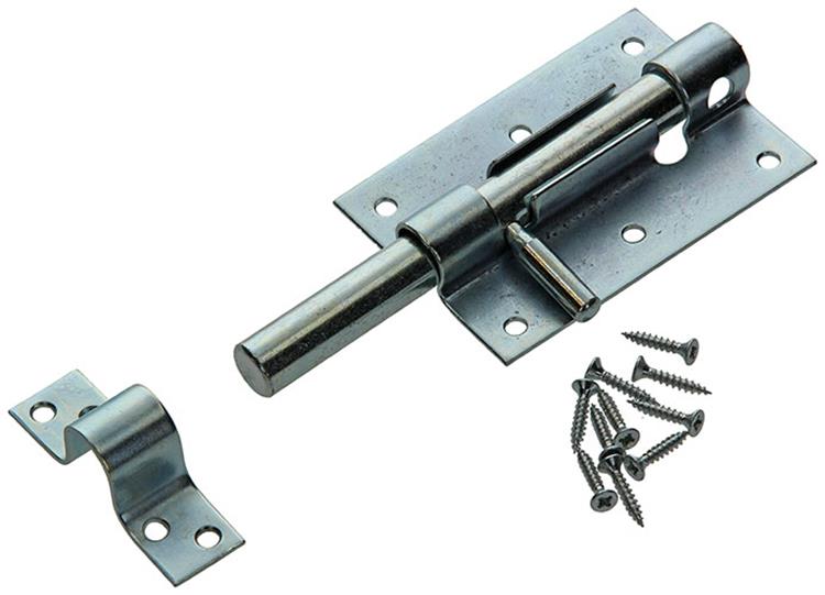 Load image into Gallery viewer, Mack 1015860 - 1 hangslotgrendel verzinkt 100mm 1018 | 5 stuks
