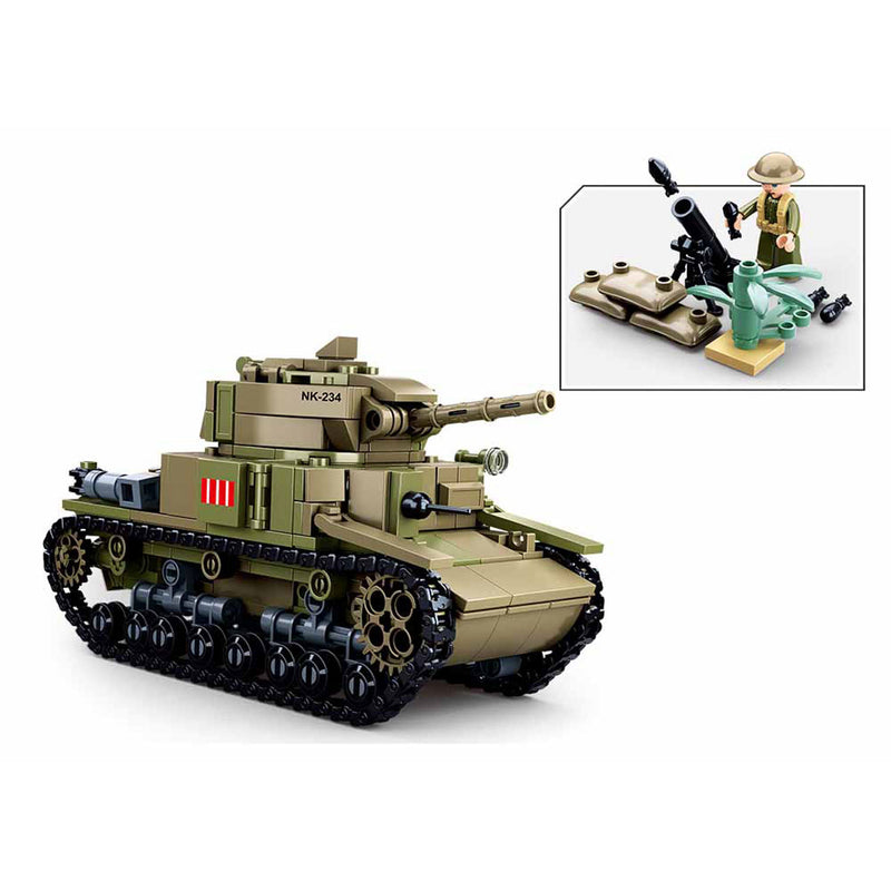 Load image into Gallery viewer, Sluban wwii - italiaanse tank 2in1 - 463dlg.
