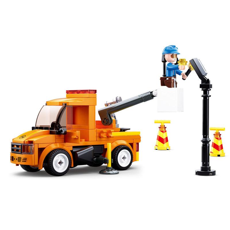 Load image into Gallery viewer, Sluban - lampenwagen - 122dlg.
