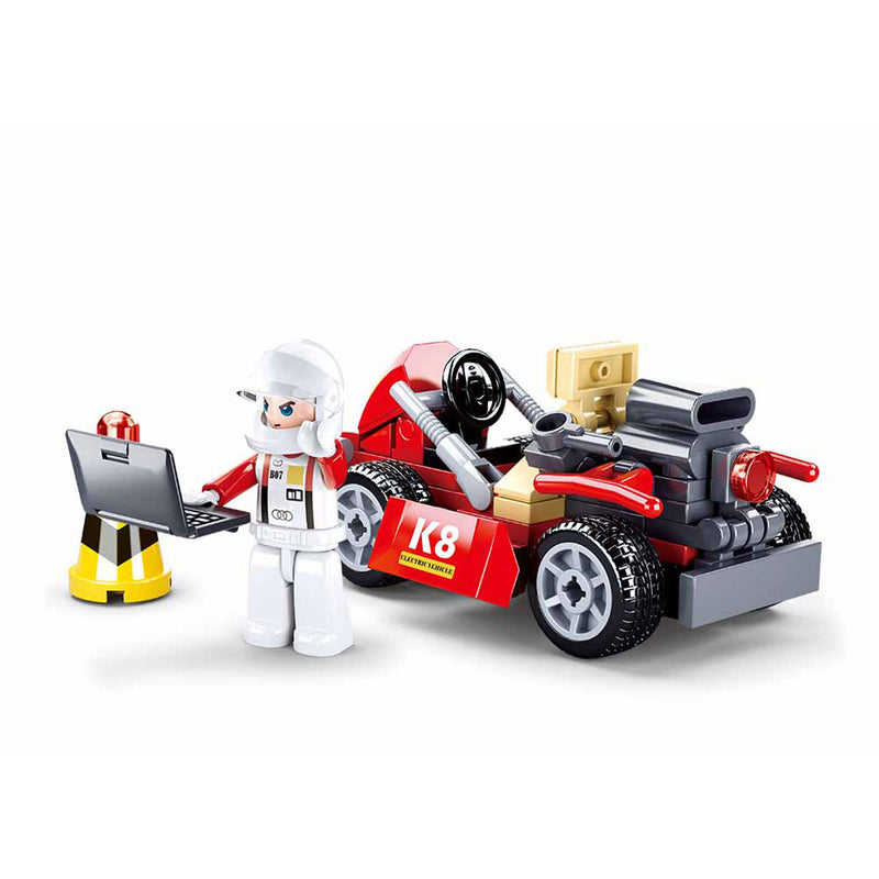 Load image into Gallery viewer, Sluban pull back kart
