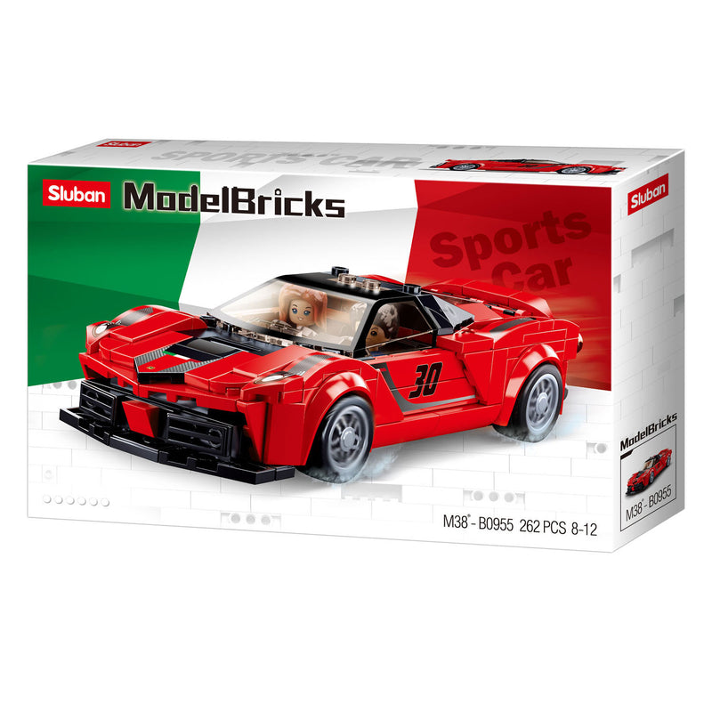 Load image into Gallery viewer, Sluban italiaanse supercar rood - 262dlg.
