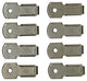 Mack 1015866 - 8 stellijstdragers vernikkeld | 5 stuks
