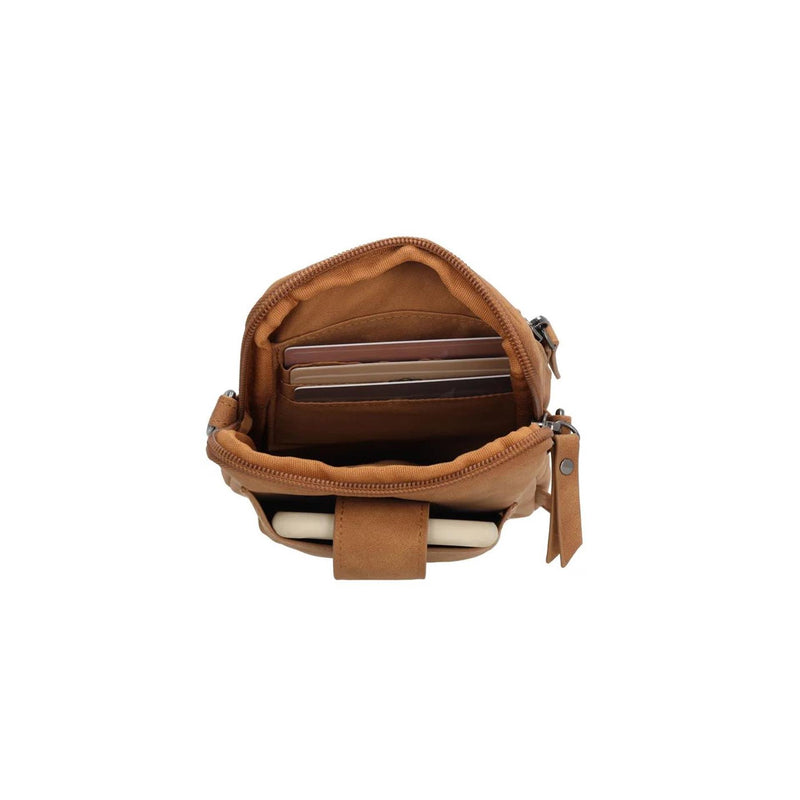 Load image into Gallery viewer, Beagles lourenza telefoontasje 19x13x2cm bruin
