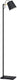 Eglo lacey vloerlamp - e27(excl) - 159 cm - hout|staal - zwart|bruin
