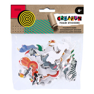 Load image into Gallery viewer, Creafun stickers foam boerderij | 6 stuks
