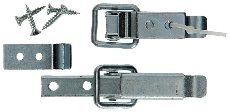 Afbeelding laden in galerijviewer, Mack 1013342 - 2 kistsluitingen verzinkt 49x22mm | 5 stuks
