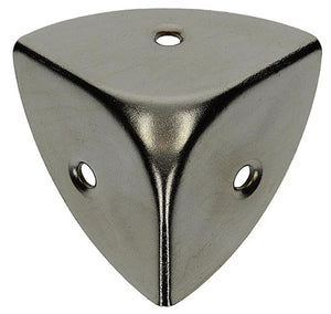 Mack 1013346 - 4 valieshoeken vernikkeld 35 mm | 5 stuks