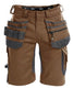 Dassy short trix p k bruin grijs 50