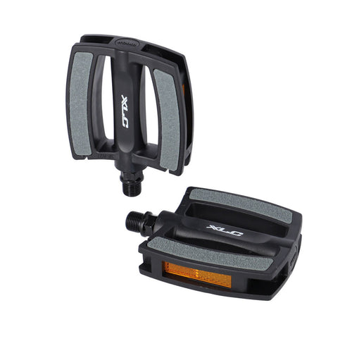 Xlc pedaal city comfort pvc zw gry pdc20 stel