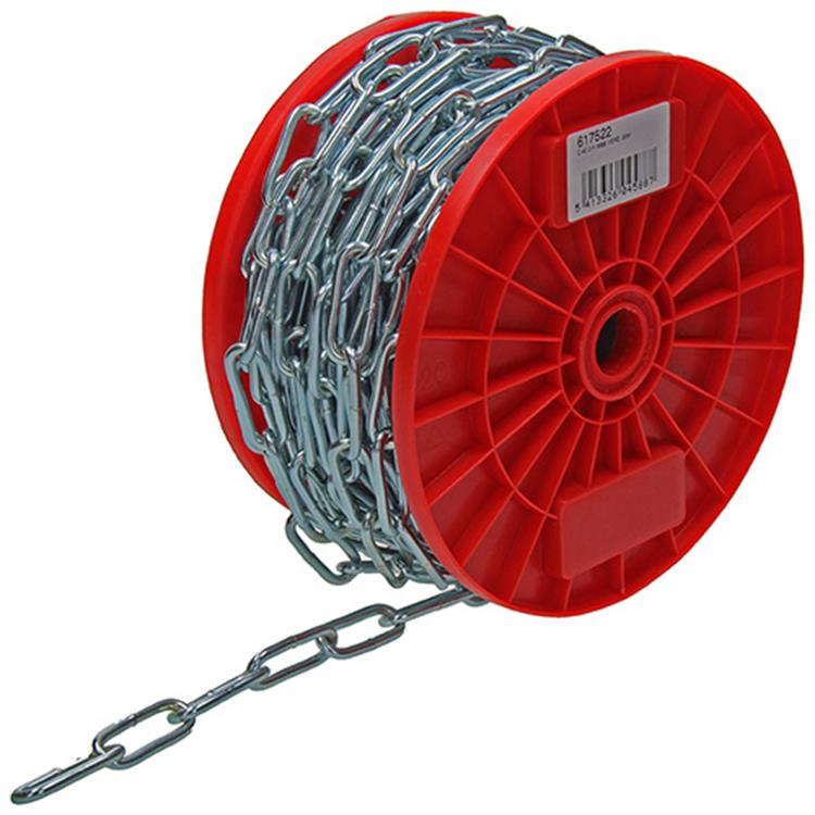 Afbeelding laden in galerijviewer, 1014184 - ketting schakel lang din5685-1ø 4mm l 32mm 20m wwl 80 kg | 20 stuks

