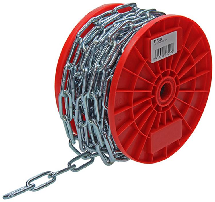 Afbeelding laden in galerijviewer, 1014185 - ketting schakel lang din5685-1ø 5mm l 35mm 15m wwl 125 kg | 15 stuks
