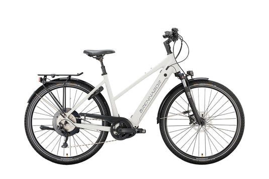 Brennabor elektrische trekkingfiets t-66e mod. 22 ebike trekk. t-66e 28 50 trap.10sp. grey m grey m.