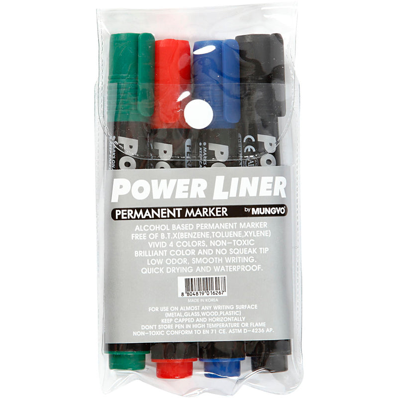 Afbeelding laden in galerijviewer, Https: www.cchobby.nl power-liner-lijndikte-1-5-3-mm-zwart-blauw-groen-rood-4-stuk-1-doos
