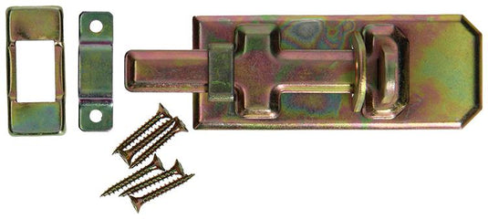 Mack 1014281 - veiligheidsschuif voor hangslot, bichromaat 100mm | 5 stuks