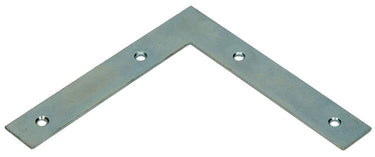 1014295 - 8 platte winkelhaken verzinkt 125x125x20mm | 10 stuks