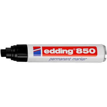 Permanent marker edding 850 ultra 5-15 mm zwart recht sneldrogend waterbestendig