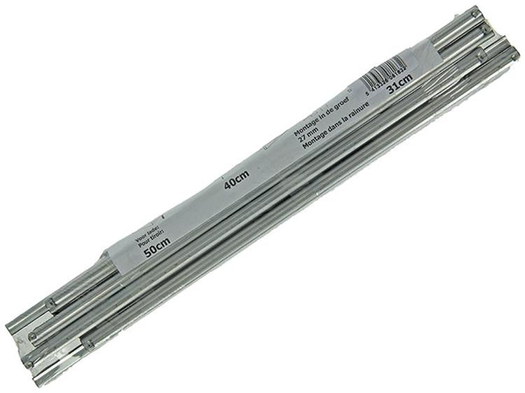 Load image into Gallery viewer, 1014513 - pr. telesc.kogelladegeleiders verzinkt 50cm 25kg | 5 stuks
