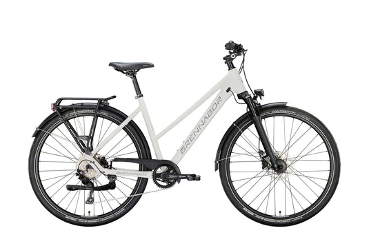 Brennabor trekkingfiets t-60 mod. 22 bike brennab. t-60 28 55 trap. 18sp grey grey