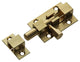 Mack 1013714 - 1 schuifgrendel messing gepolierd a 40 - b 13 mm | 5 stuks
