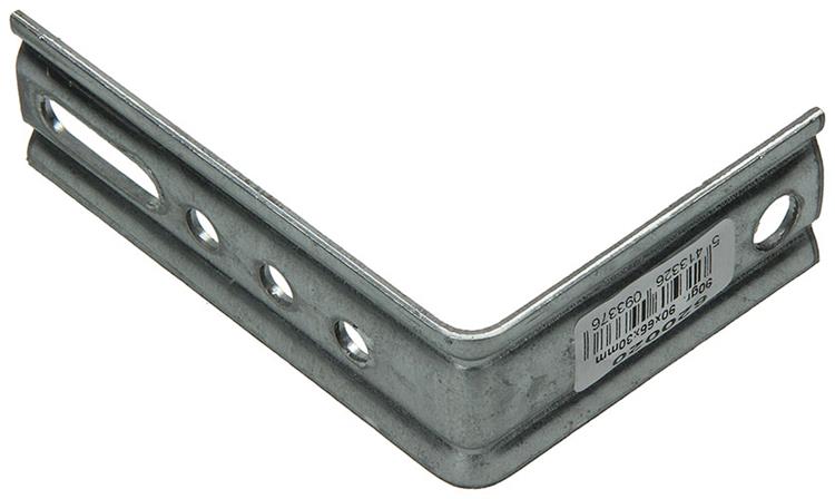 Load image into Gallery viewer, 1014419 - kozijnhoek met ril 90x65x30mm 2mm | 30 stuks
