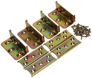 Mack 1014458 - volledige set bedverbinders gebichromateerd | 10 stuks