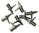 Mack 1014491 - 8 plankdragers vernikkeld ø 5 mm | 5 stuks
