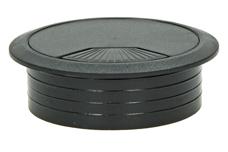 Load image into Gallery viewer, Mack 1014495 - 1 potje voor kabeldoorvoer zwart ø 60 mm | 10 stuks
