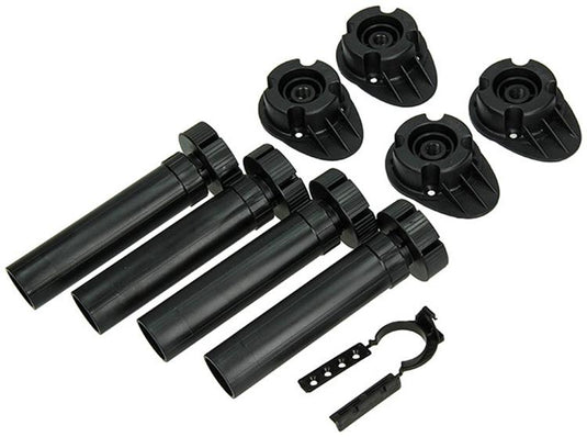 Mack 1014496 - set van 4 sokkelpoten kunststof 150 mm | 10 stuks