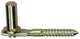 1014503 - schroefhaak luik geel verzinktdia 16 mm | 10 stuks