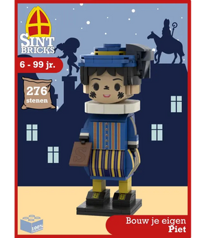 Sintbricks bouw je eigen hulp piet 288 stenen