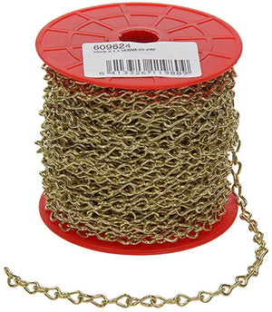 Mack 1013677 - 25m vermessingde ketting si 1,1 6mm | 25 stuks