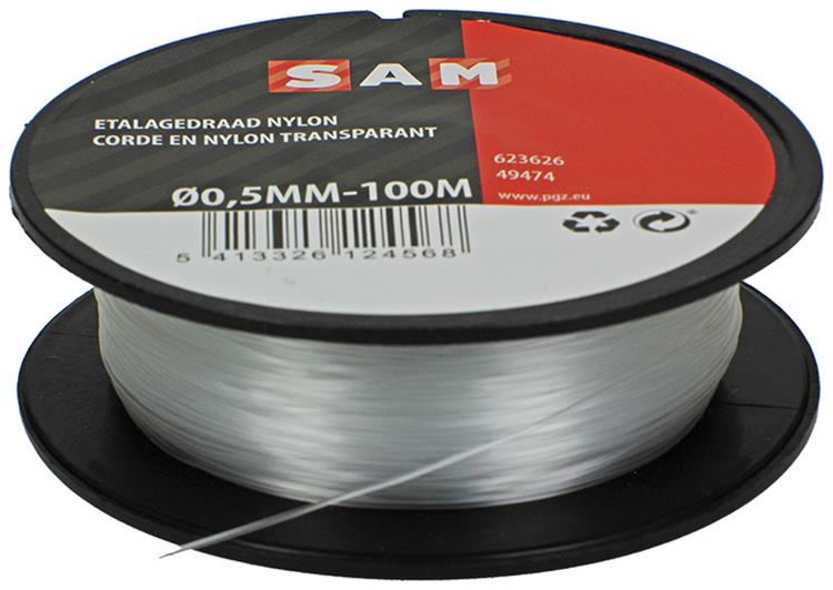 Load image into Gallery viewer, Mack 1014887 - etalagedraad nylon haspel 0,5mm 100m | 10 stuks
